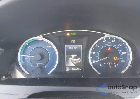 2017 Toyota Camry Hybrid Le z USA, uszkodzony, nr VIN 4T1BD1FK5HU206927